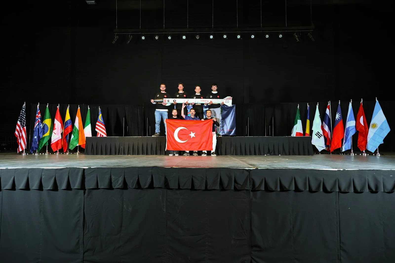 Amerika arşivi · Sahne buluşması